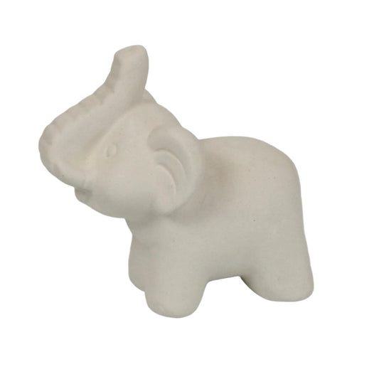 Elefant aus Keramik zum Bemalen