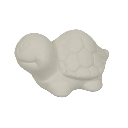 Schildkröte aus Keramik zum Bemalen