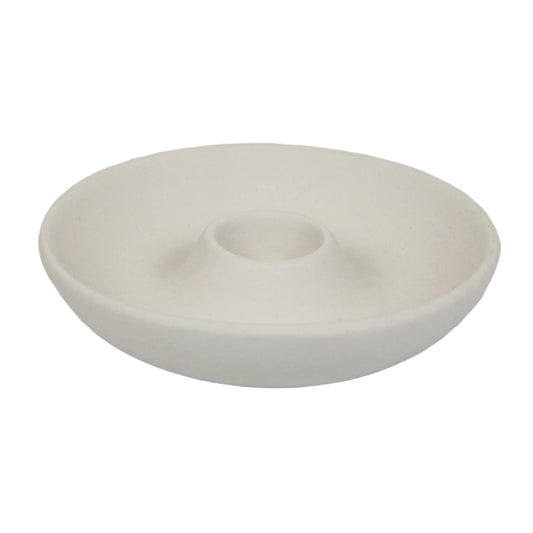 Kerzenständer aus Keramik zum Bemalen