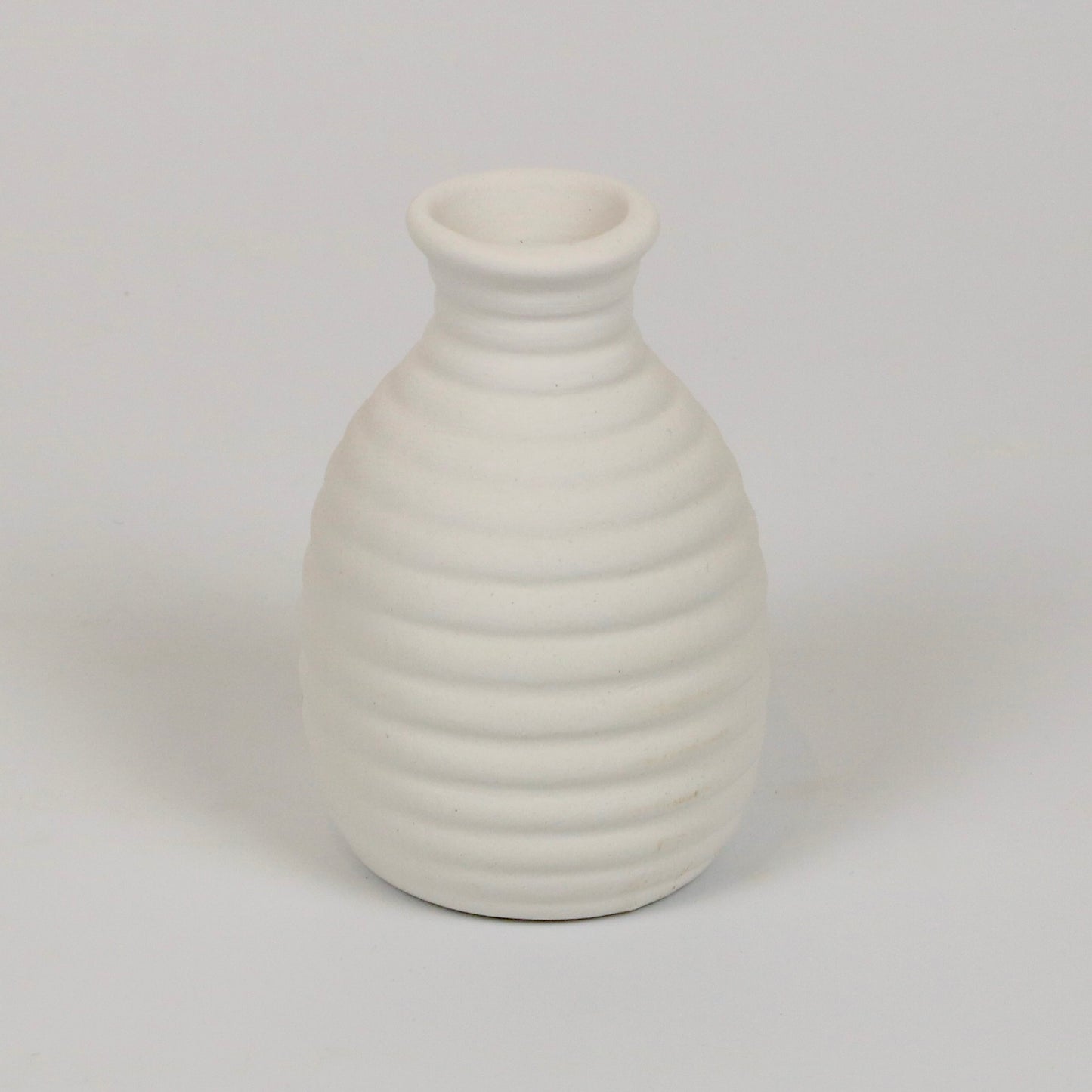 Minivase aus Keramik zum Bemalen