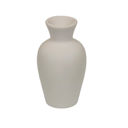 Minivase aus Keramik zum Bemalen
