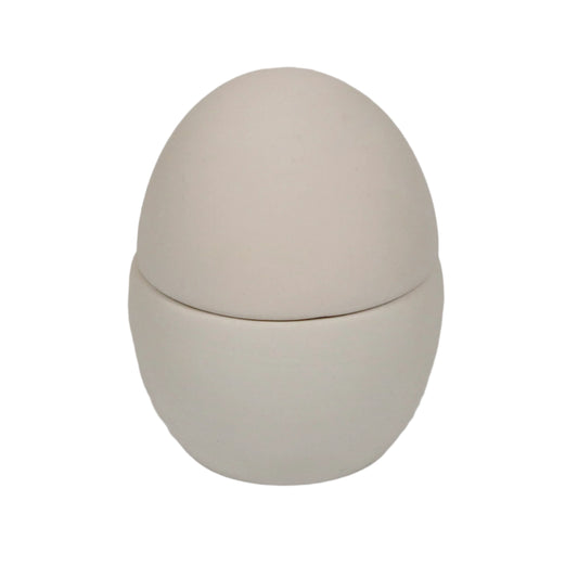 Eidose aus Keramik zum Bemalen