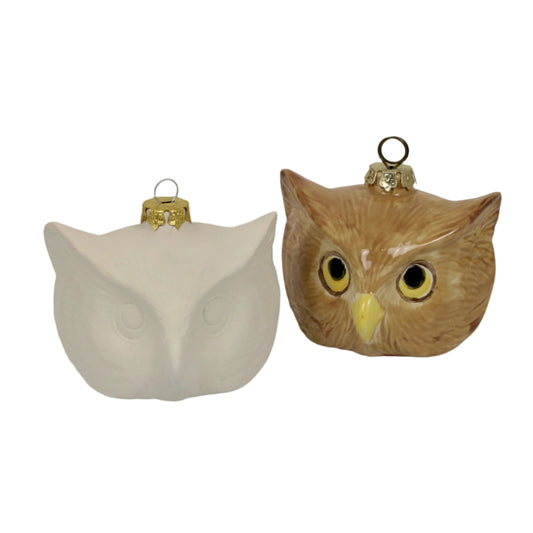 Weihnachtskugel Eulenkopf - Angebot!