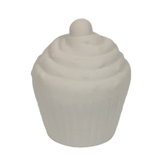 Spardose Cupcake aus Keramik zum Bemalen