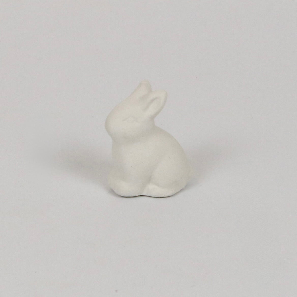 Hase aus Keramik zum Bemalen