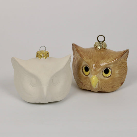 Weihnachtskugel Eulenkopf - Angebot!