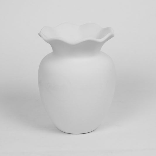 Vase Wellenrand