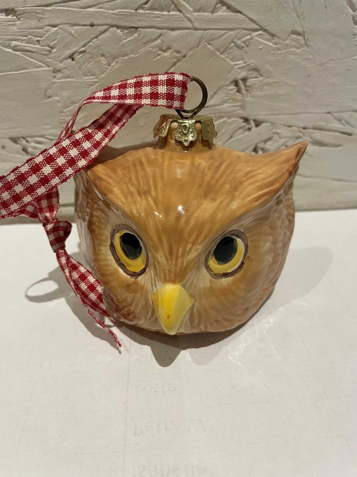 Weihnachtskugel Eulenkopf - Angebot!